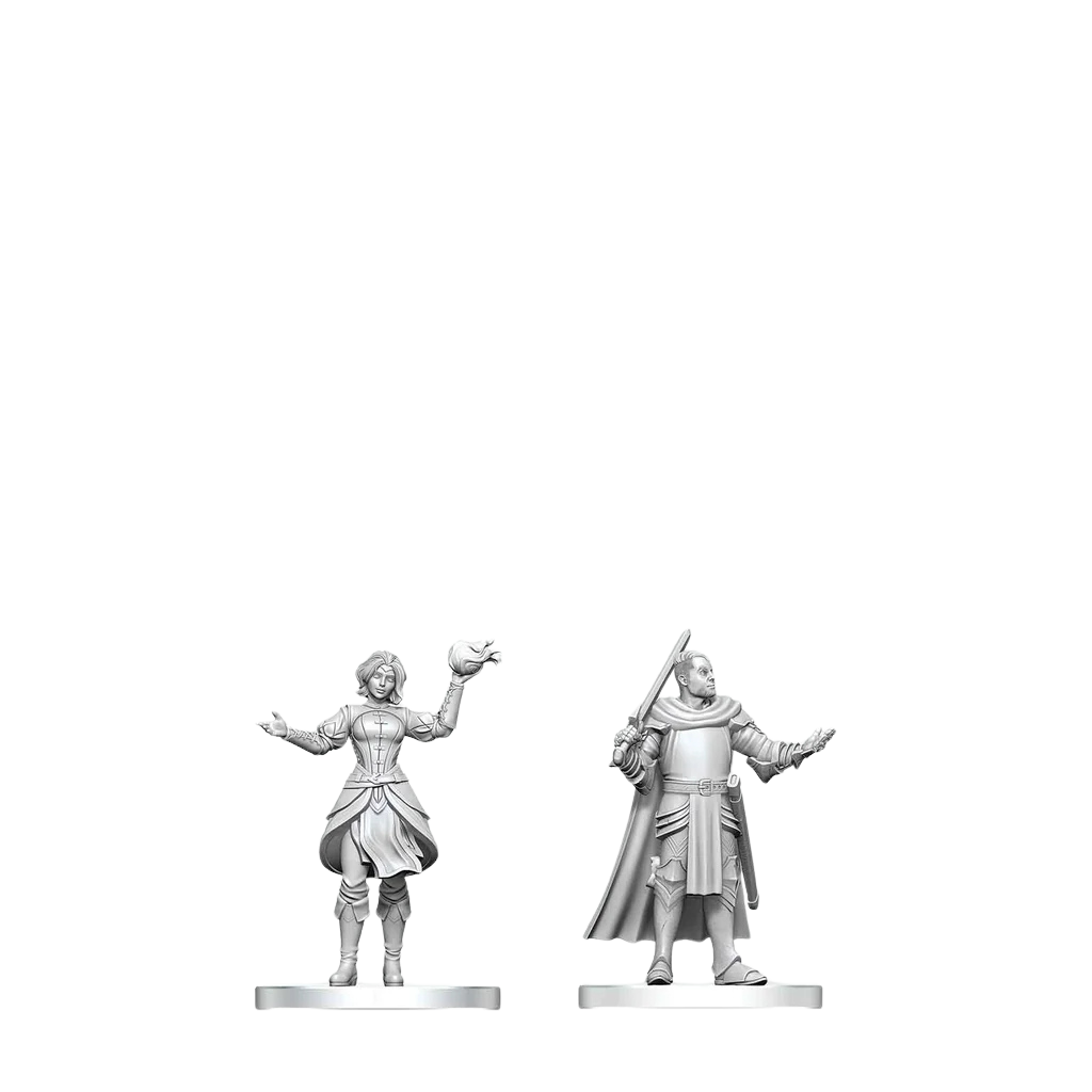 D&D Nolzur's Marvelous Miniatures: Knight & Mage Apprentice