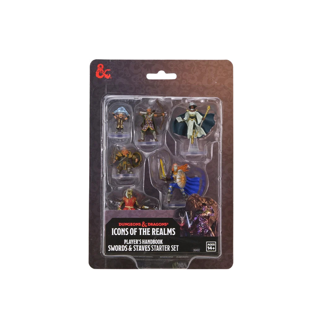 D&D Icons of the Realms: Player's Handbook - Swords & Staves Starter Set