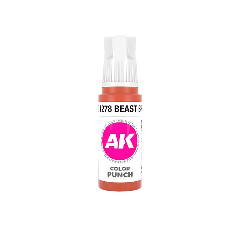 AK Interactive - BEAST BROWN – COLOR PUNCH