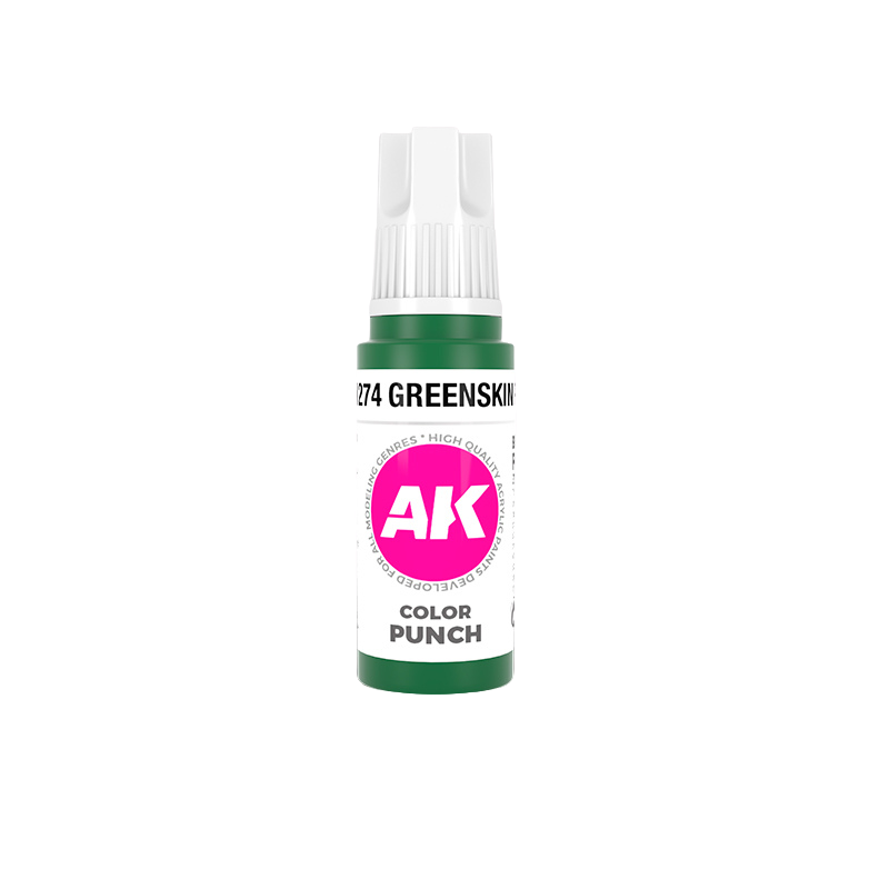 AK Interactive - GREEN SKIN PUNCH – COLOR PUNCH