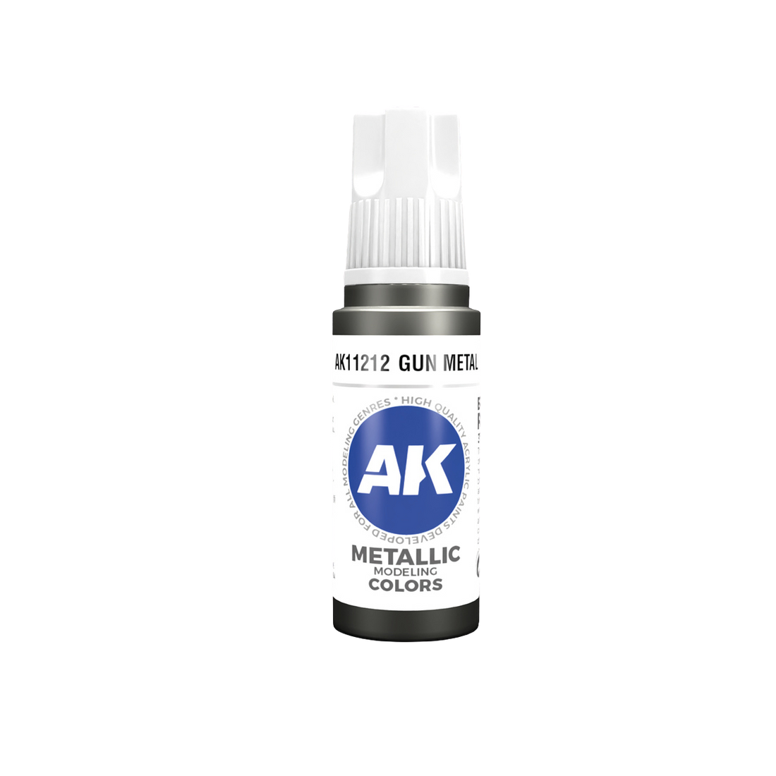 AK Interactive - GUN METAL – METALLIC