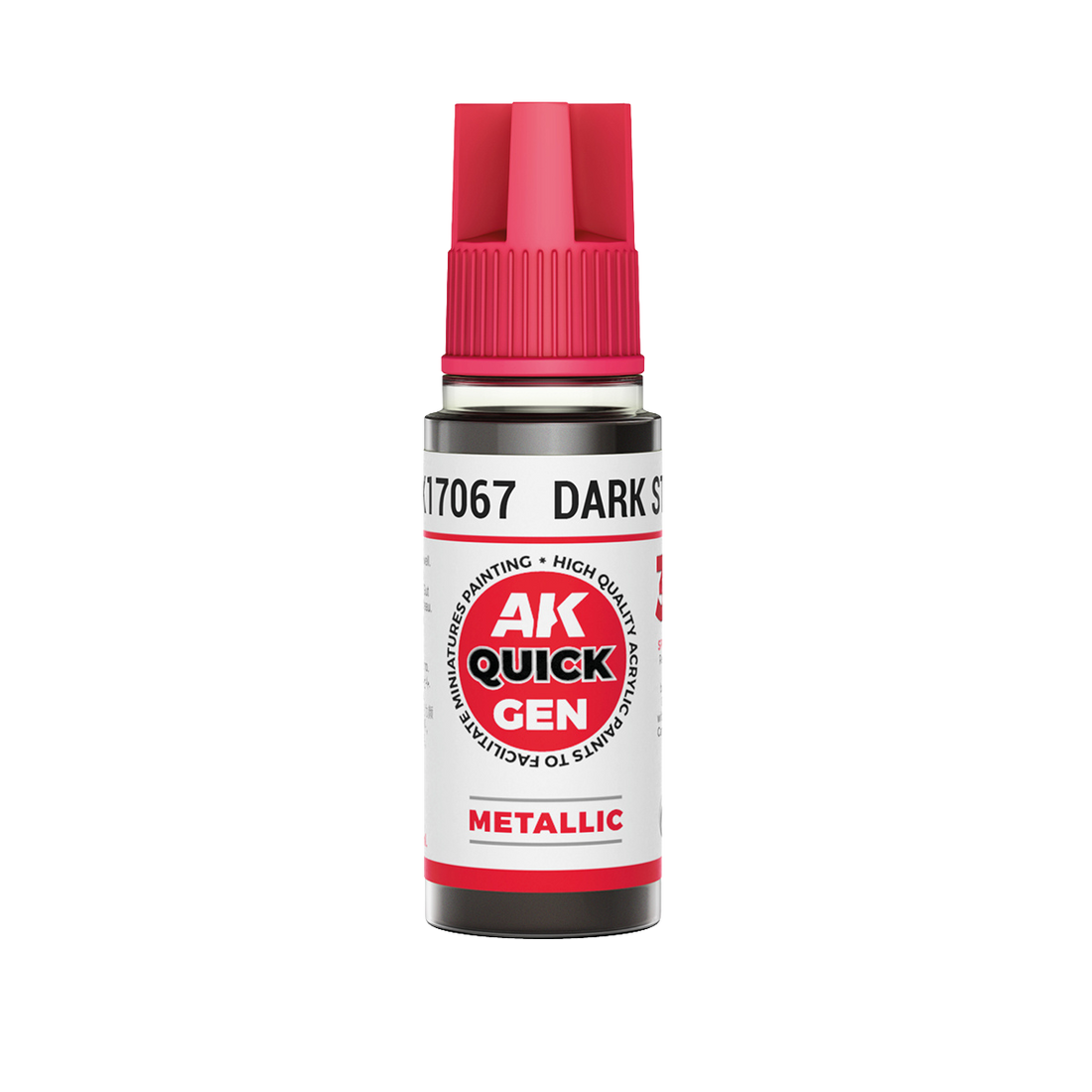 AK Interactive - DARK STEEL – QUICK GEN COLOR