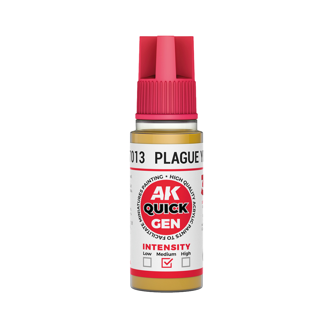 AK Interactive - PLAGUE YELLOW – QUICK GEN COLOR