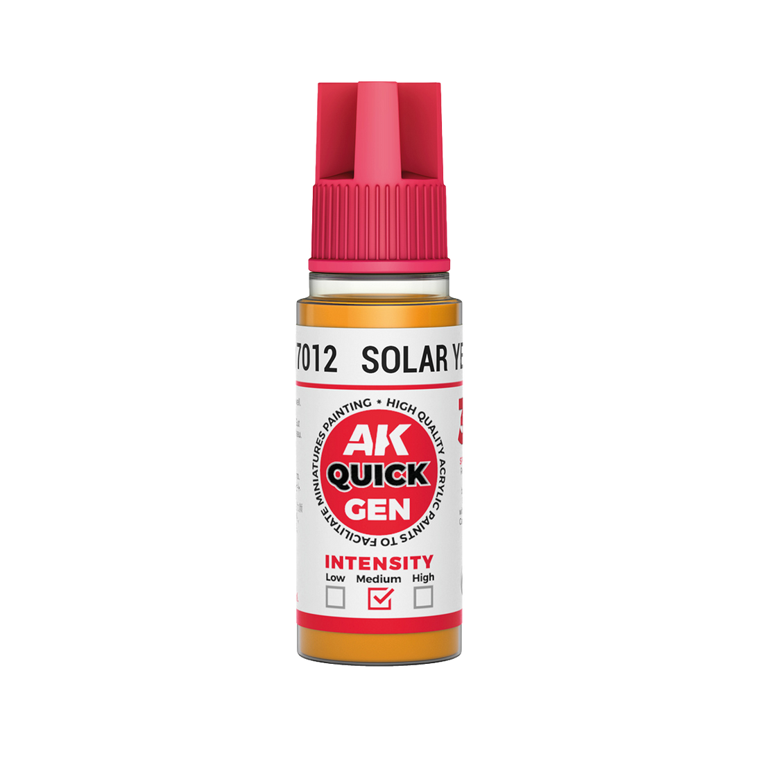 AK Interactive - SOLAR YELLOW – QUICK GEN COLOR