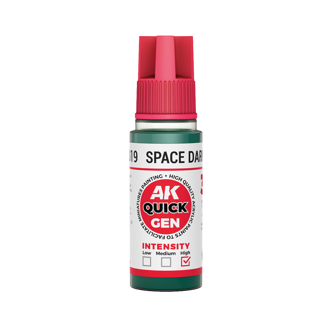 AK Interactive - SPACE DARK GREEN – QUICK GEN COLOR
