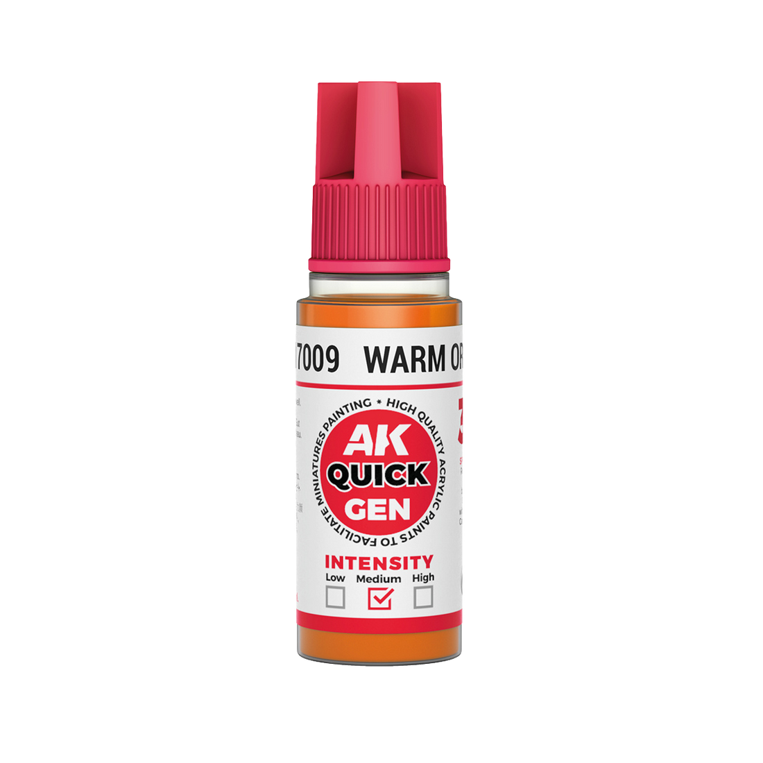 AK Interactive - WARM ORANGE – QUICK GEN COLOR