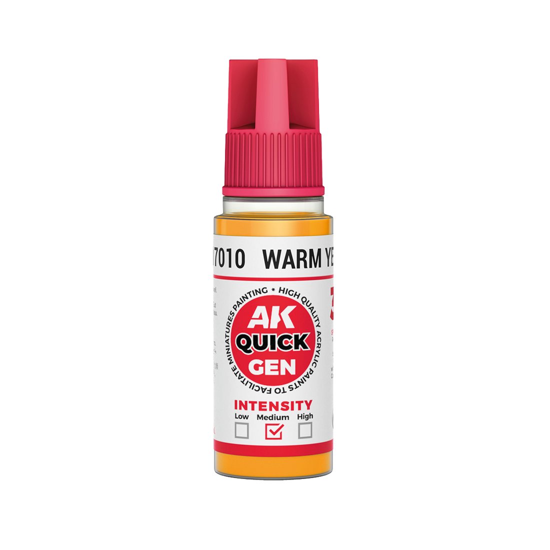 AK Interactive - WARM YELLOW- QUICK GEN COLOR