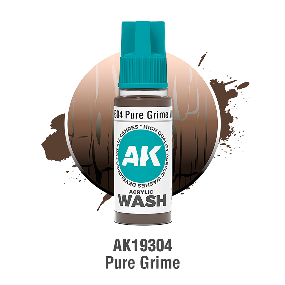 AK Interactive - PURE GRIME – ACRYLIC WASH
