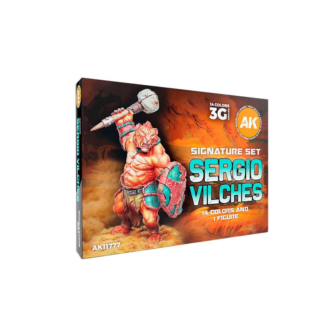 AK Interactive - SERGIO VILCHES – 3GEN SIGNATURE SET