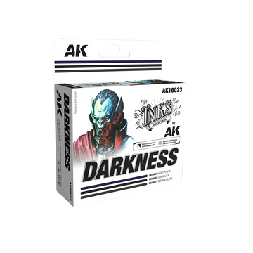 AK Interactive - DARKNESS - SET 3 Ref. (INKS)
