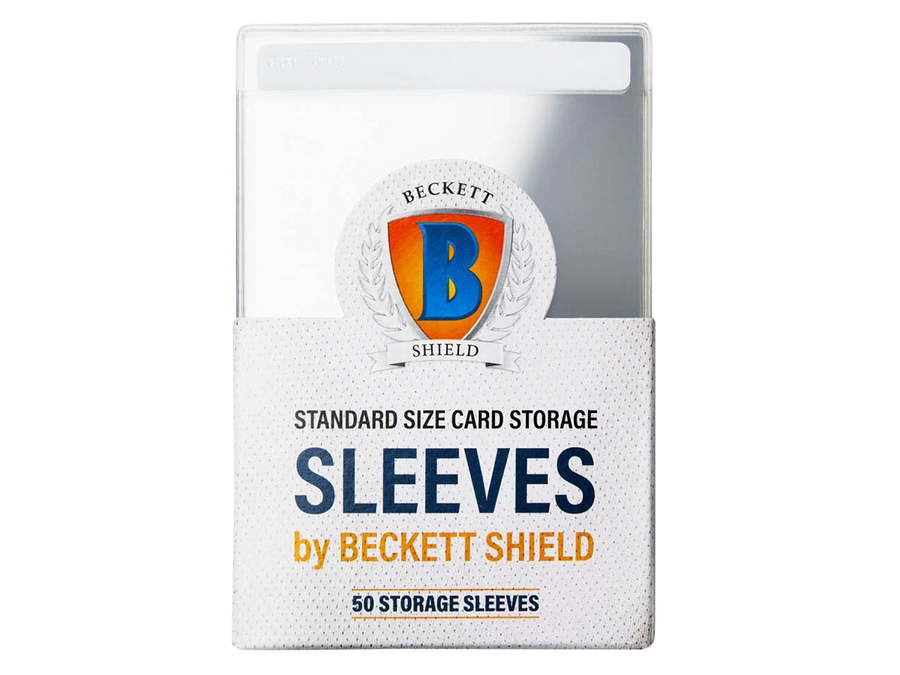 Beckett Shield - Standard Storage Sleeves (50 Sleeves)