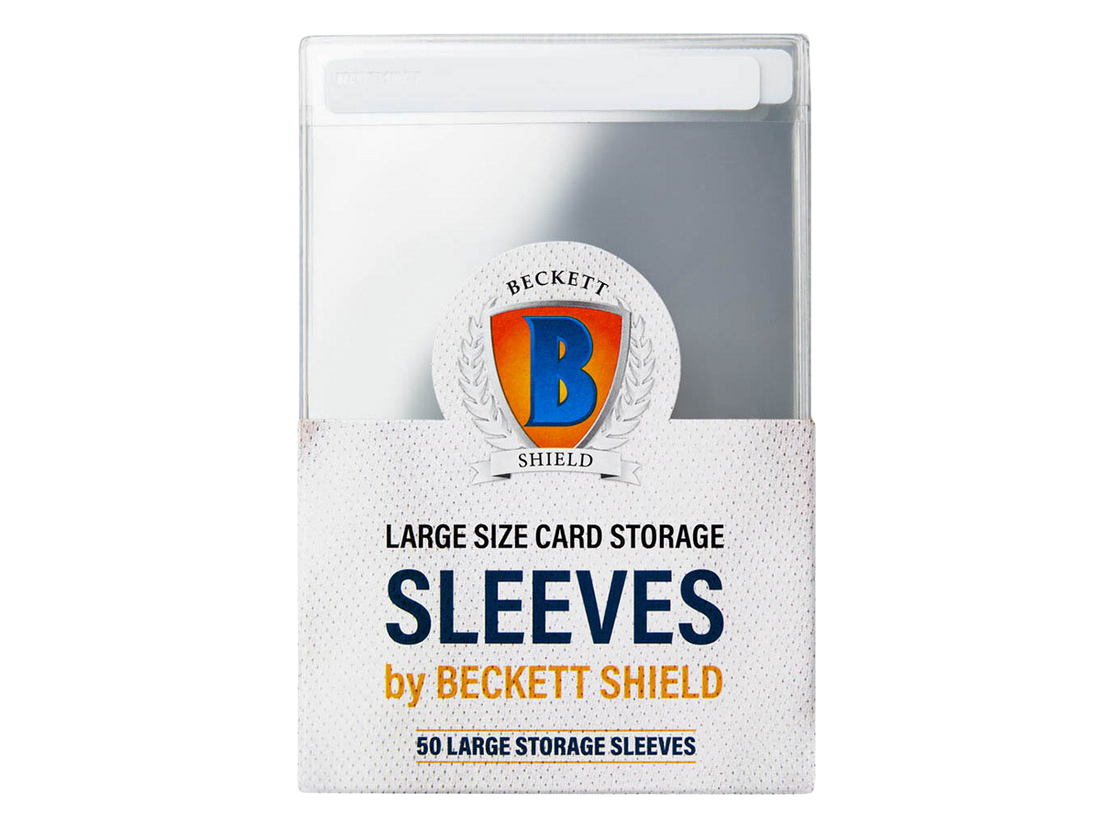 Beckett Shield - Large Storage Sleeves (50 Sleeves)