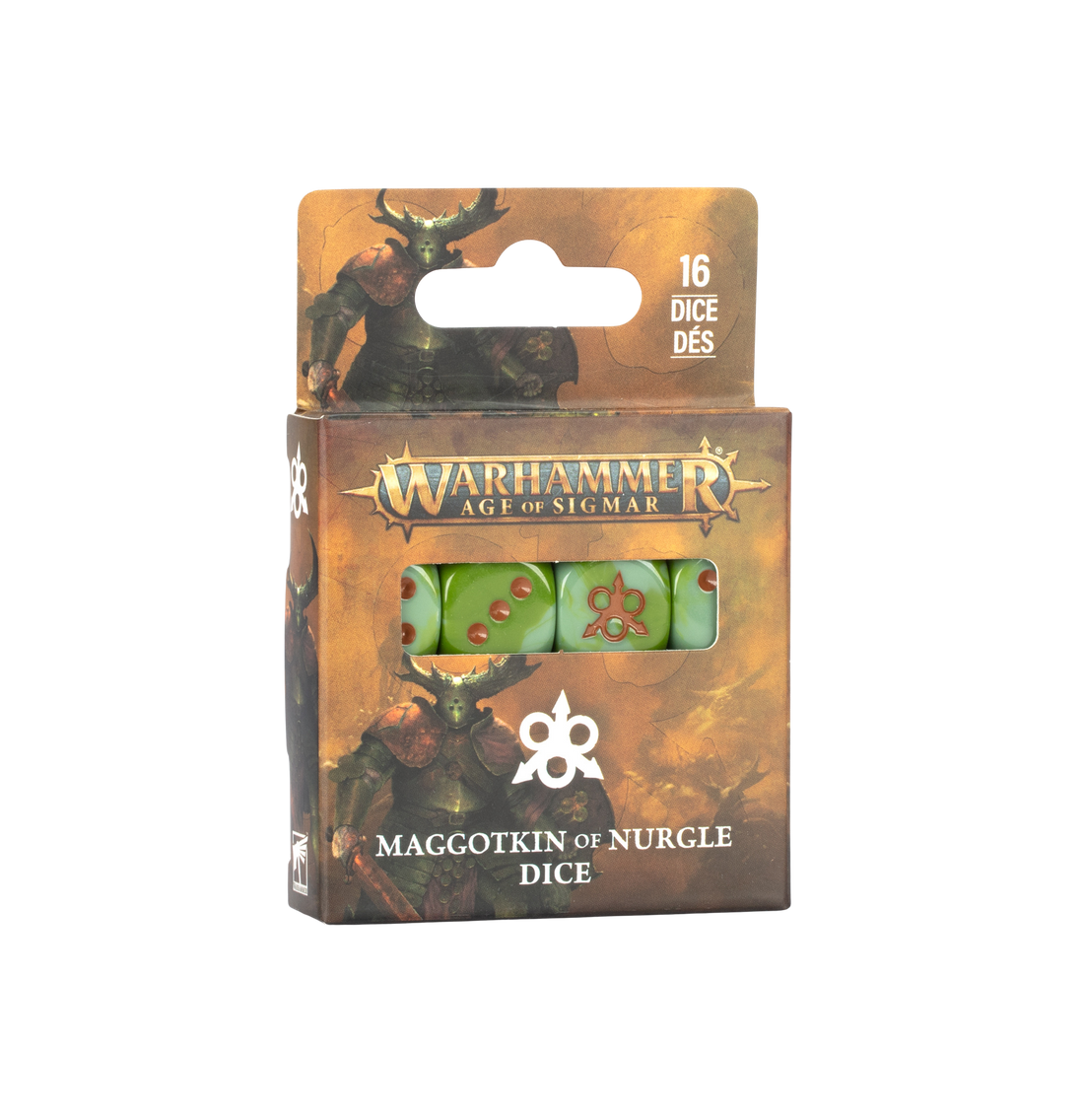 Age of Sigmar: Maggotkin of Nurgle Dice Set