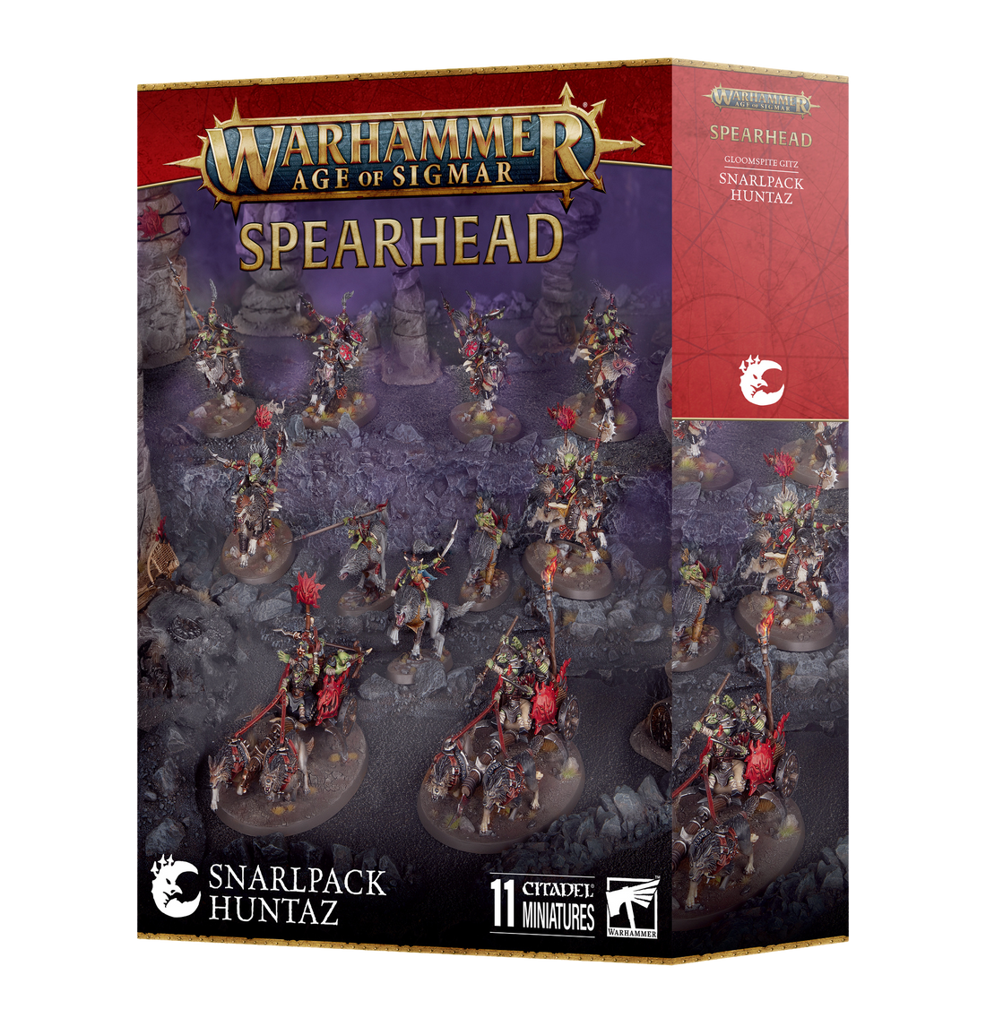 Spearhead: Gloomspite Gitz - Snarlpack Huntaz