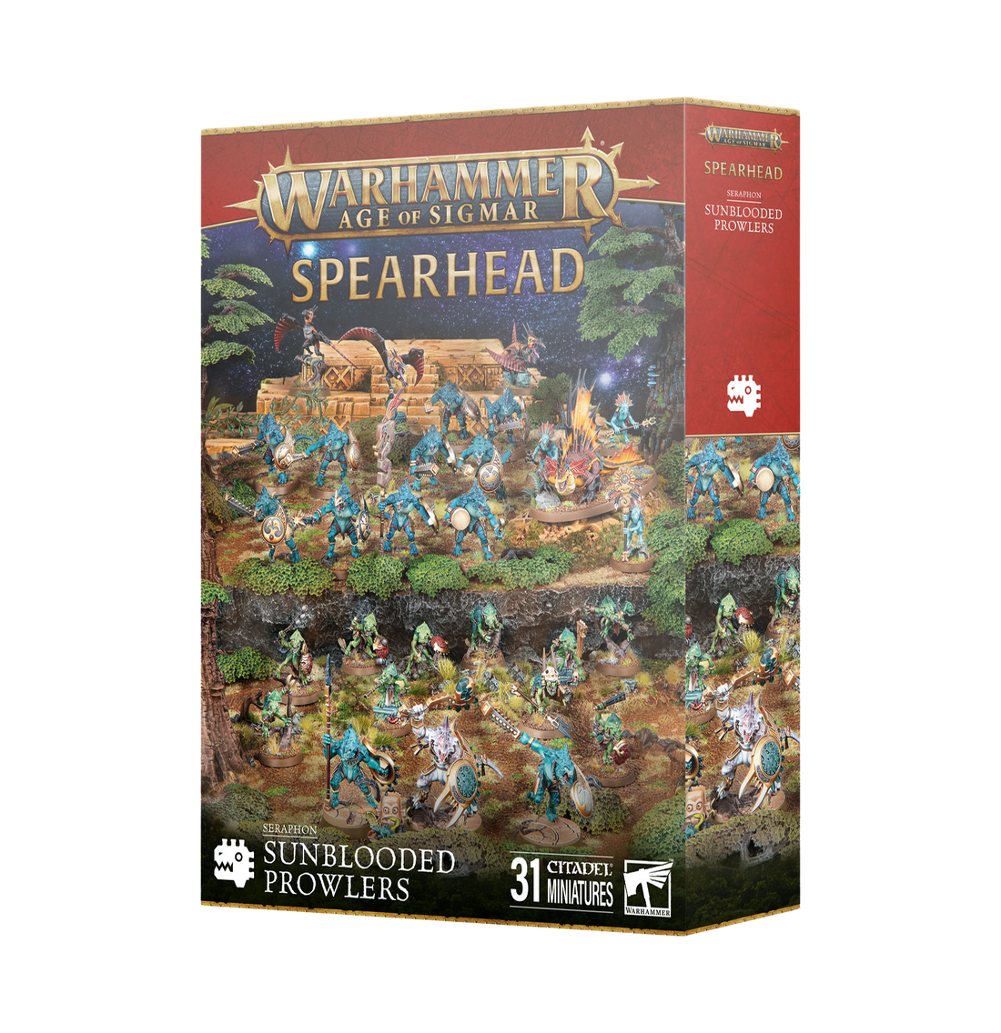 Spearhead: Seraphon - Sunblooded Prowlers