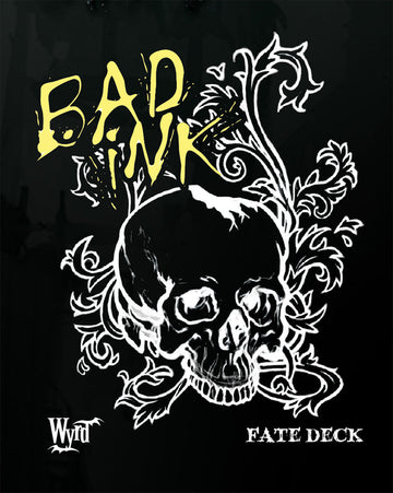Malifaux 3rd Edition - Fate Deck Bad Ink with Deckbox