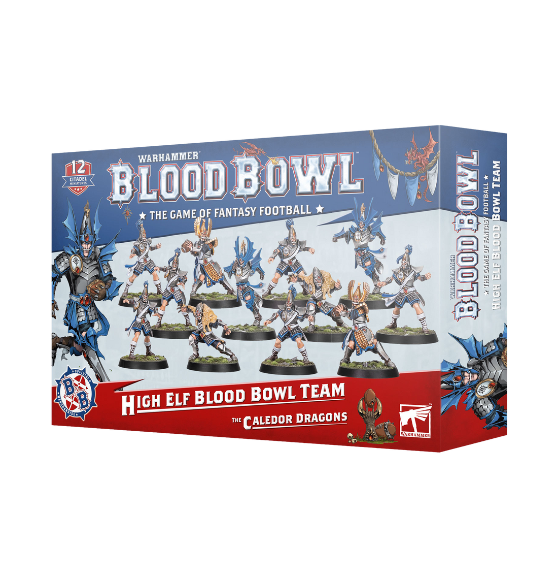 Blood Bowl: High Elf Team - The Caledor Dragons