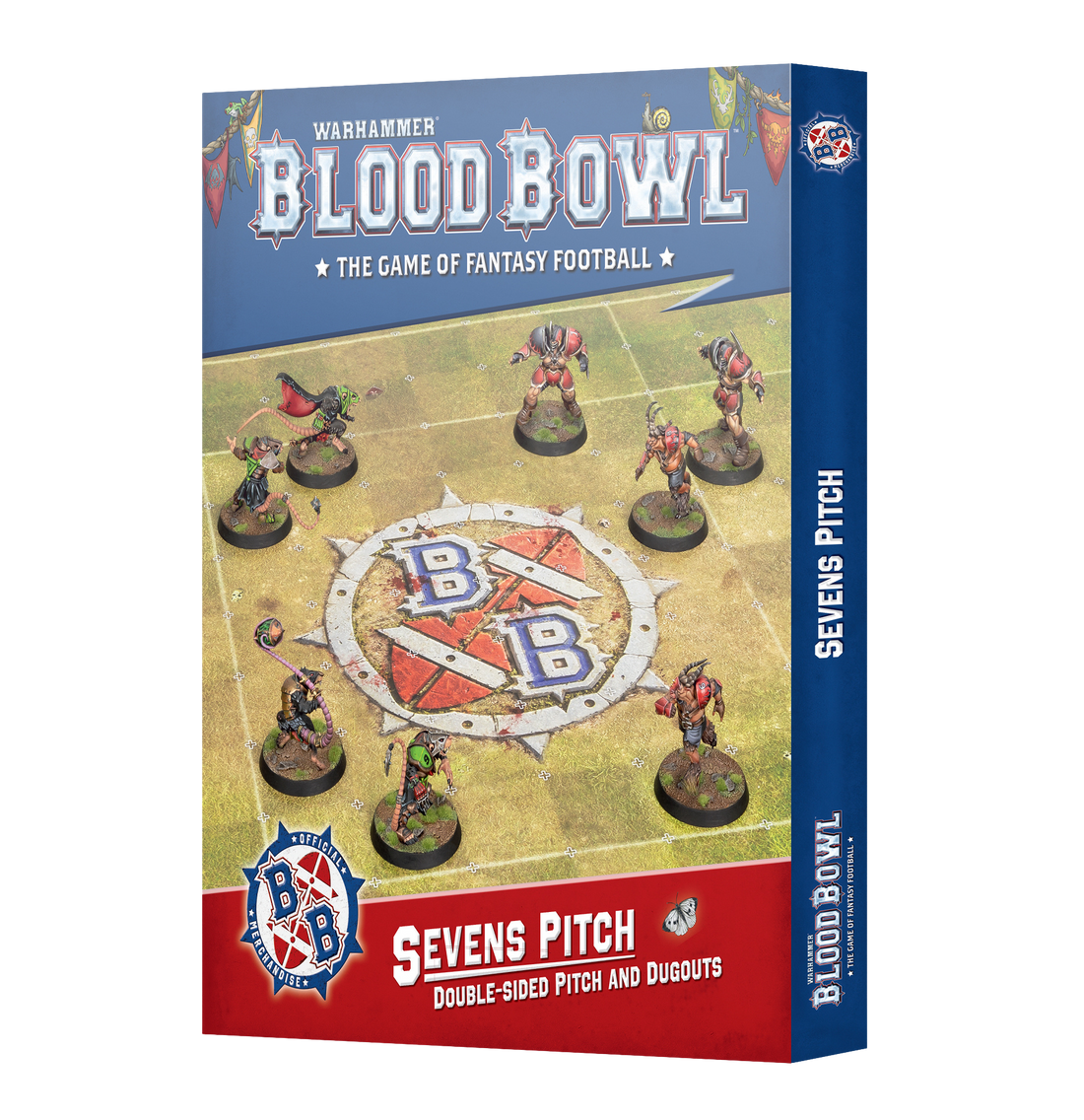 Blood Bowl: Sevens Pitch - Double-sided Pitch and Dugouts (2025)