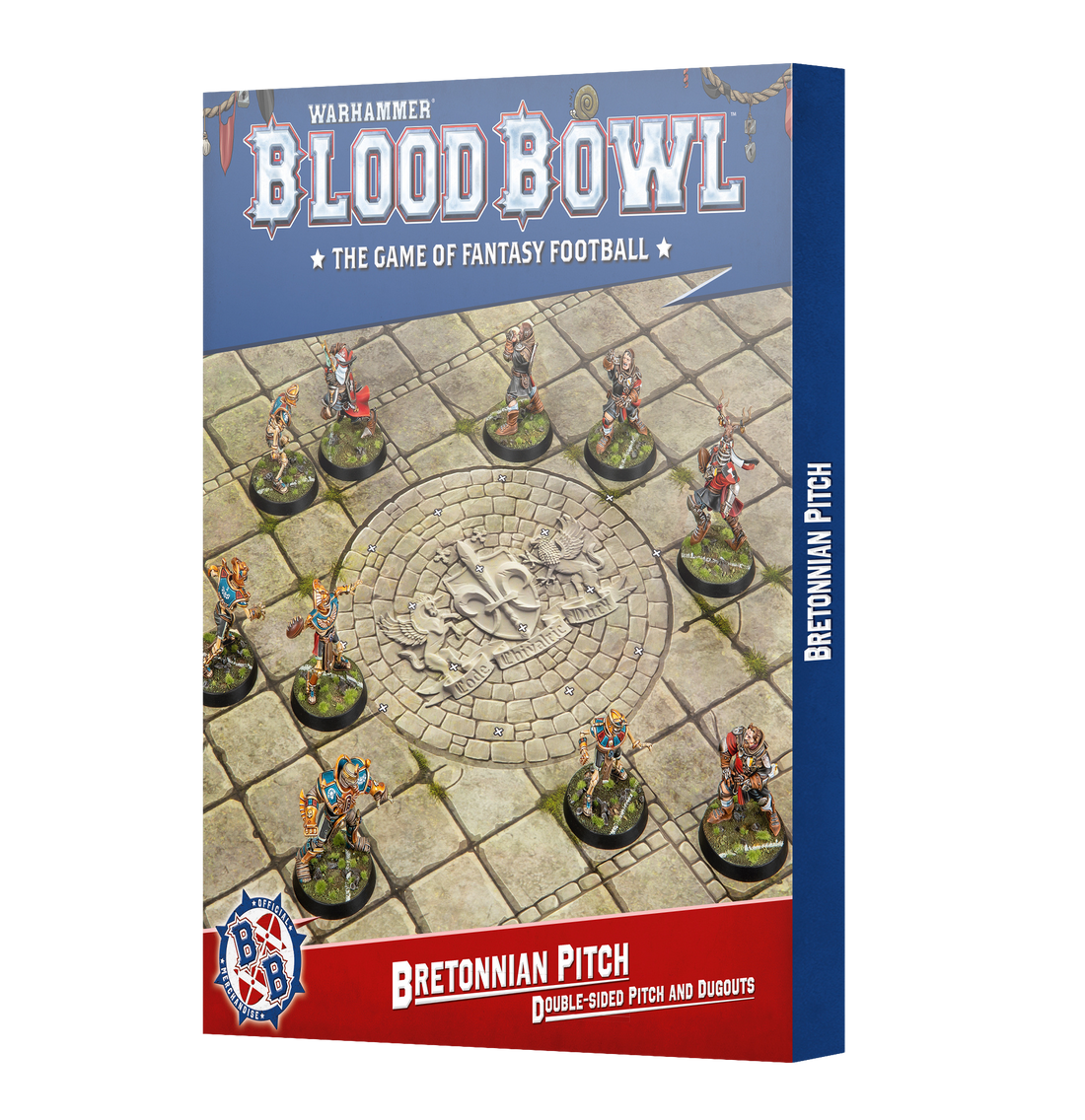 Blood Bowl: BRETONNIAN TEAM PITCH & DUGOUTS
