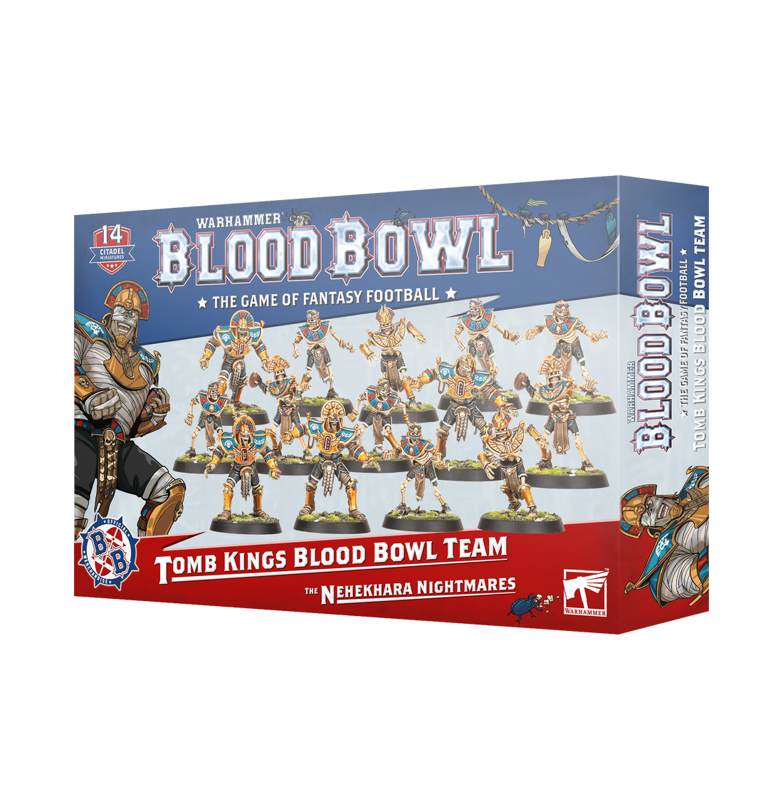 BLOOD BOWL: TOMB KINGS TEAM - THE NEHEKHARA NIGHTMARES