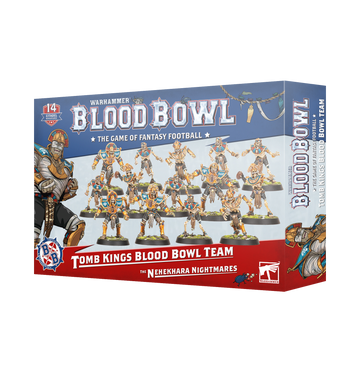 BLOOD BOWL: TOMB KINGS TEAM - THE NEHEKHARA NIGHTMARES