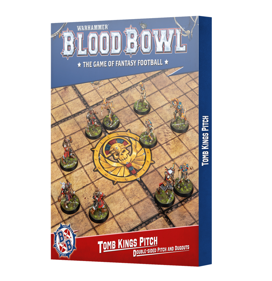 Blood Bowl: TOMB KINGS TEAM PITCH & DUGOUTS