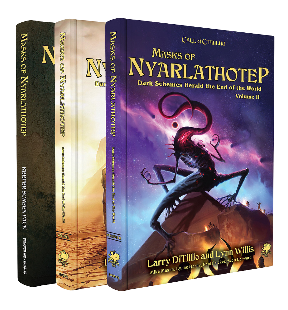 Call of Cthulhu RPG - Masks of Nyarathotep - Slipcase Set