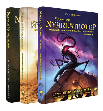 Call of Cthulhu RPG - Masks of Nyarathotep - Slipcase Set