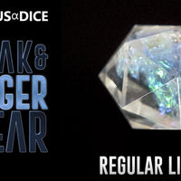 Sirius Dice - Dice Set - Clear Cloak & Dagger