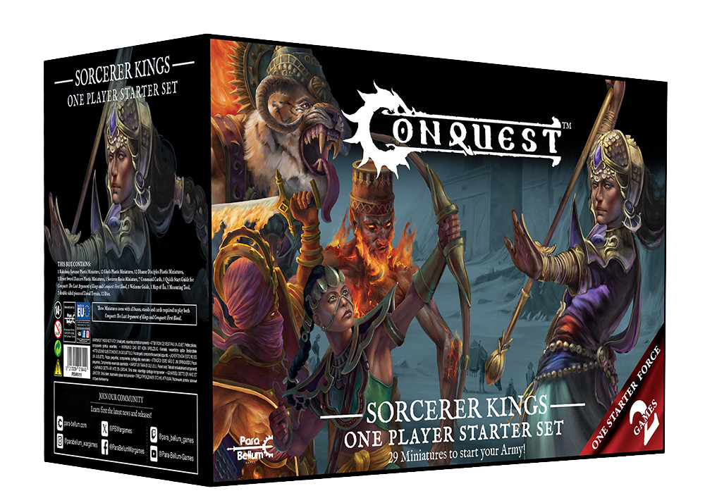 Conquest - Sorcerer Kings: 1 Player Starter - 2025 Edition