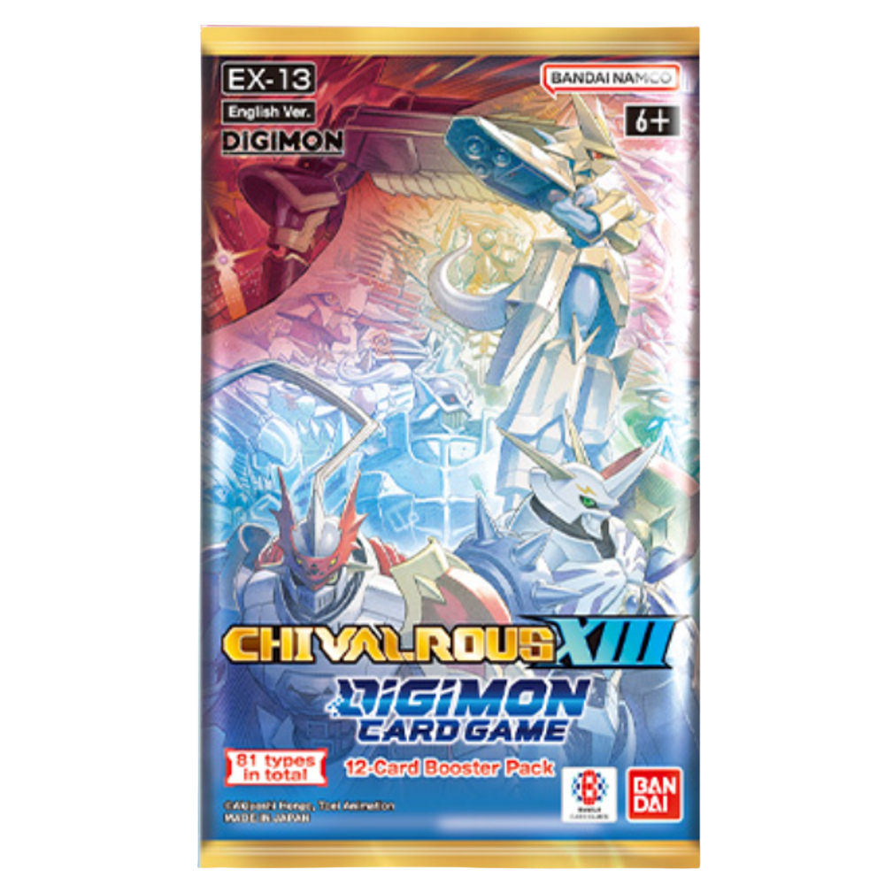 Digimon Card Game - Chivalrous XIII EX13 Extra Booster