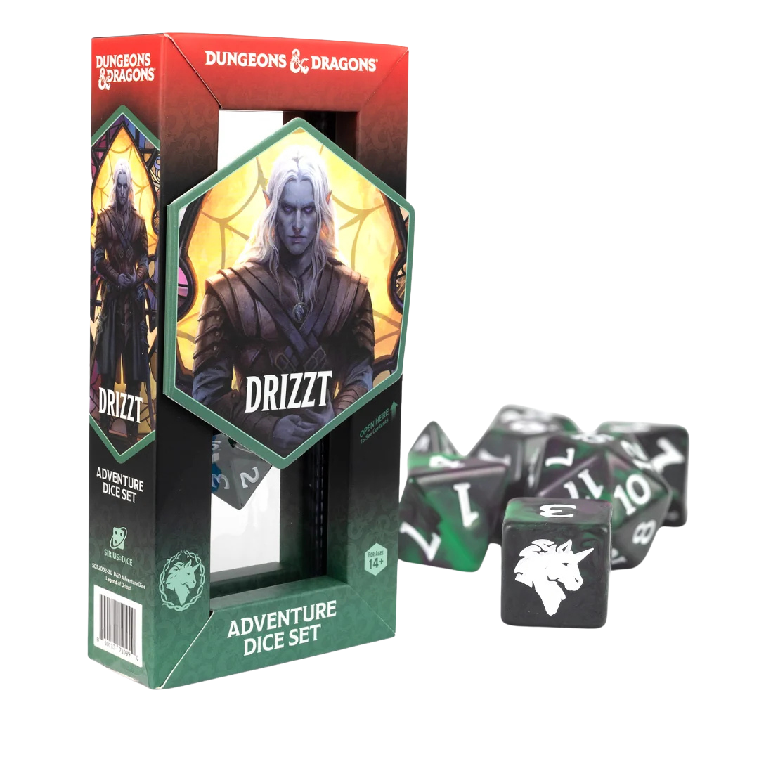 D&D Adventure Dice - Legend of Drizzt