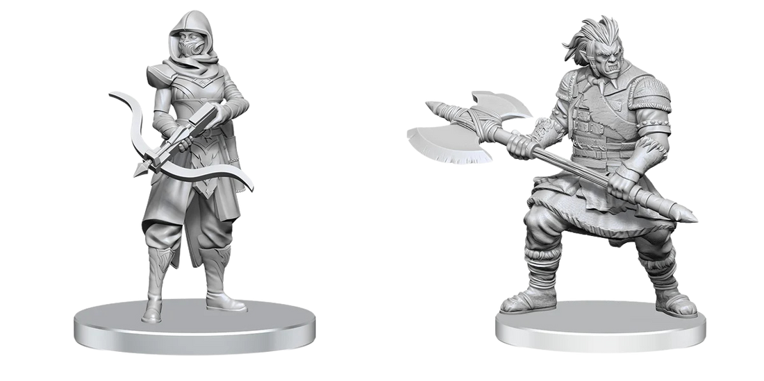 D&D Nolzur's Marvelous Miniatures: Assassin & Berserker