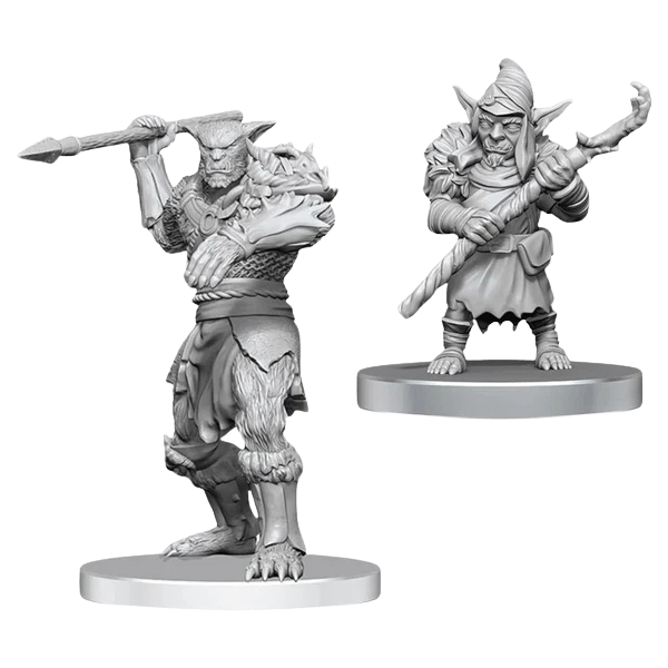 D&D Nolzur's Marvelous Miniatures: Bugbear Stalker & Goblin Hexer