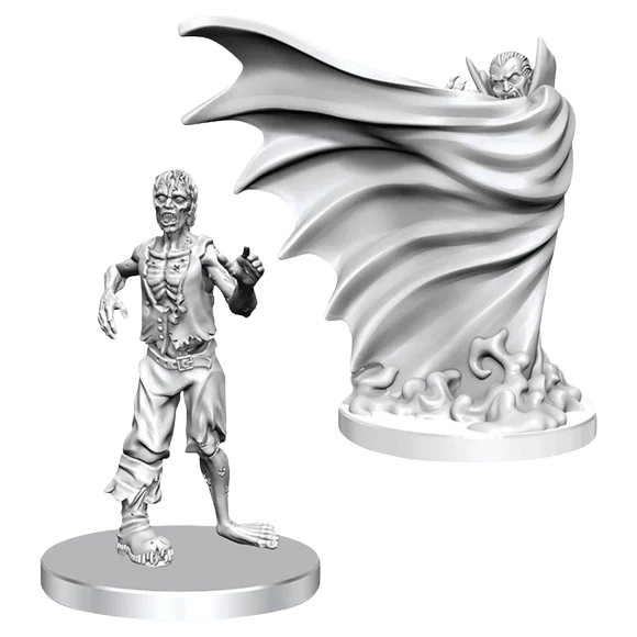 D&D Nolzur's Marvelous Miniatures: Classic Vampire & Classic Zombie
