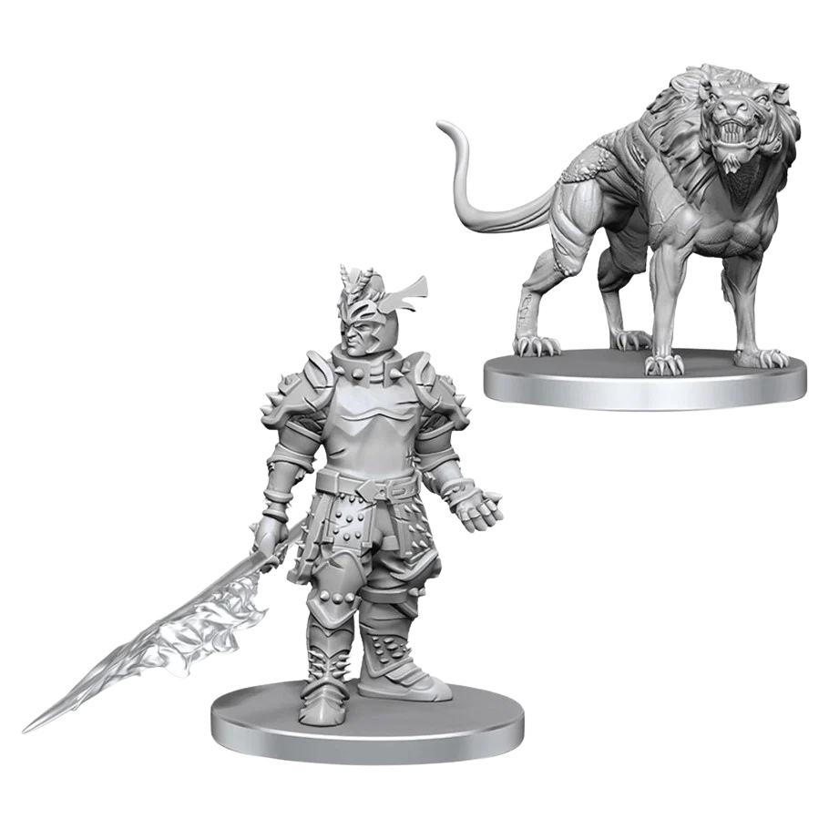 D&D Nolzur's Marvelous Miniatures: Hell Hound & Narzugon