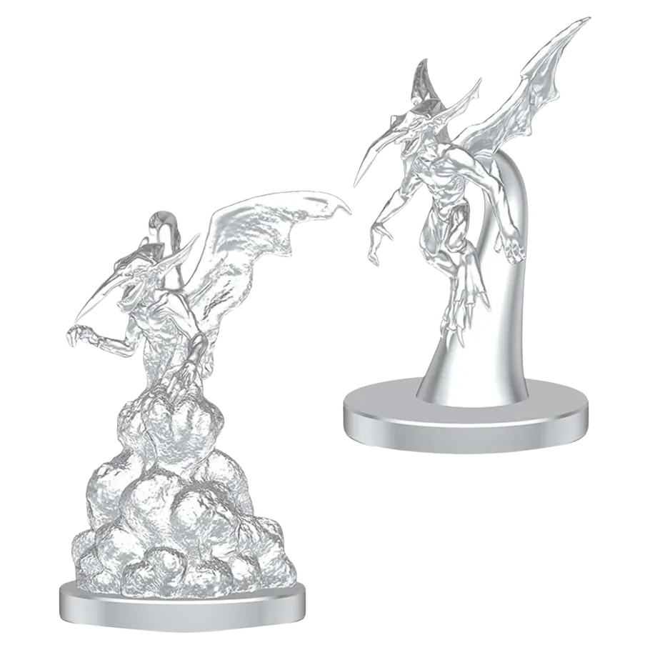 D&D Nolzur's Marvelous Miniatures: Ice Mephit & Dust Mephit