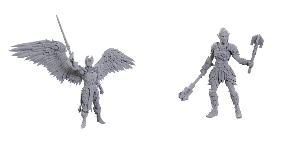 D&D Nolzur's Marvelous Miniatures - Special Edition Baldur's Gate 3 — Dame Aylin & Minthara