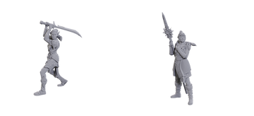 D&D Nolzur's Marvelous Miniatures - Special Edition Baldur's Gate 3 — Lae'zel & Shadowheart
