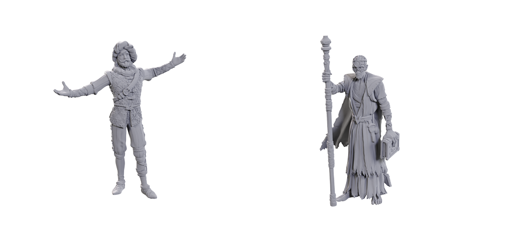 D&D Nolzur's Marvelous Miniatures - Special Edition Baldur's Gate 3 — Volo & Withers