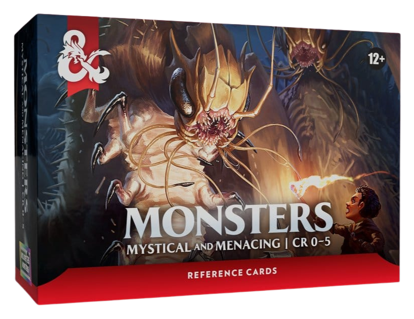 D&D Reference Cards: Monsters (Mystical and Menacing)