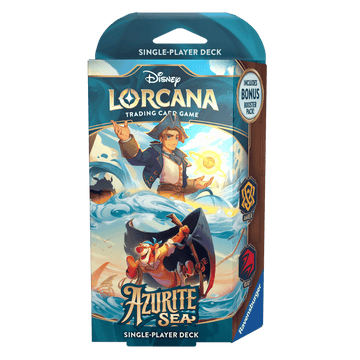 Disney Lorcana TCG - Azurite Sea Starter Deck - Amber and Ruby