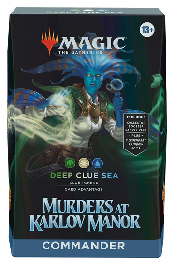 MTG - Murders at Karlov Manor Commander Deck - Deep Clue Sea - EN