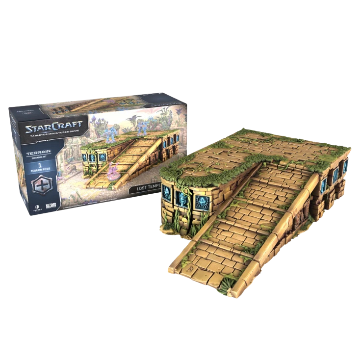 StarCraft® The Miniatures Game - Lost Temple Ramp - Terrain Expansion Set - EN