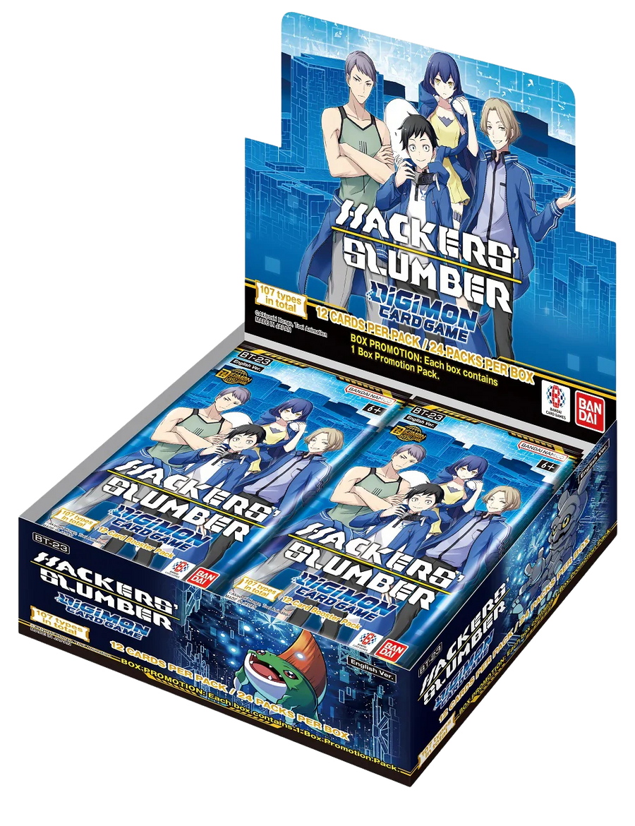 Digimon Card Game - Hackers’ Slumber BT23 Booster Display (24 Packs)