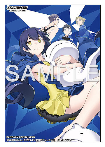 Digimon Card Game - Official Sleeves 02 - Erika w/ Keisuke/Ryuji/Chitose