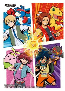 Digimon Card Game - Official Sleeves 03 - Savers/Data Squad