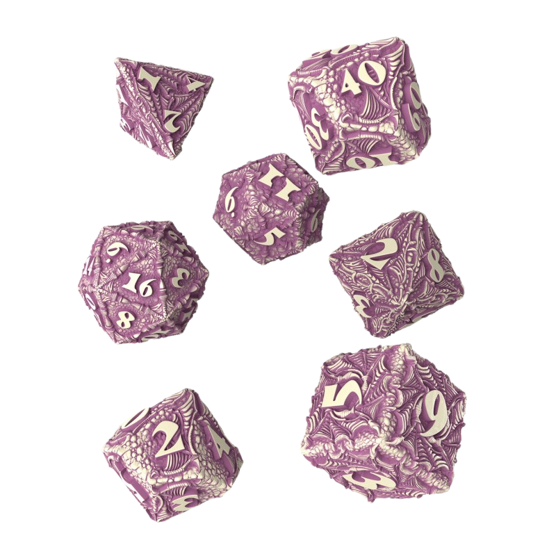 Q Workshop Dracopolis Dice Set - The Yucatan Featherwing