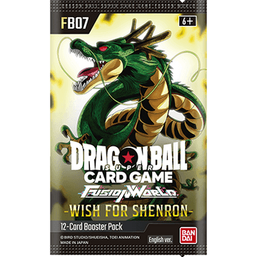 Dragon Ball Super Card Game - Fusion World FB07 WISH FOR SHENRON Booster