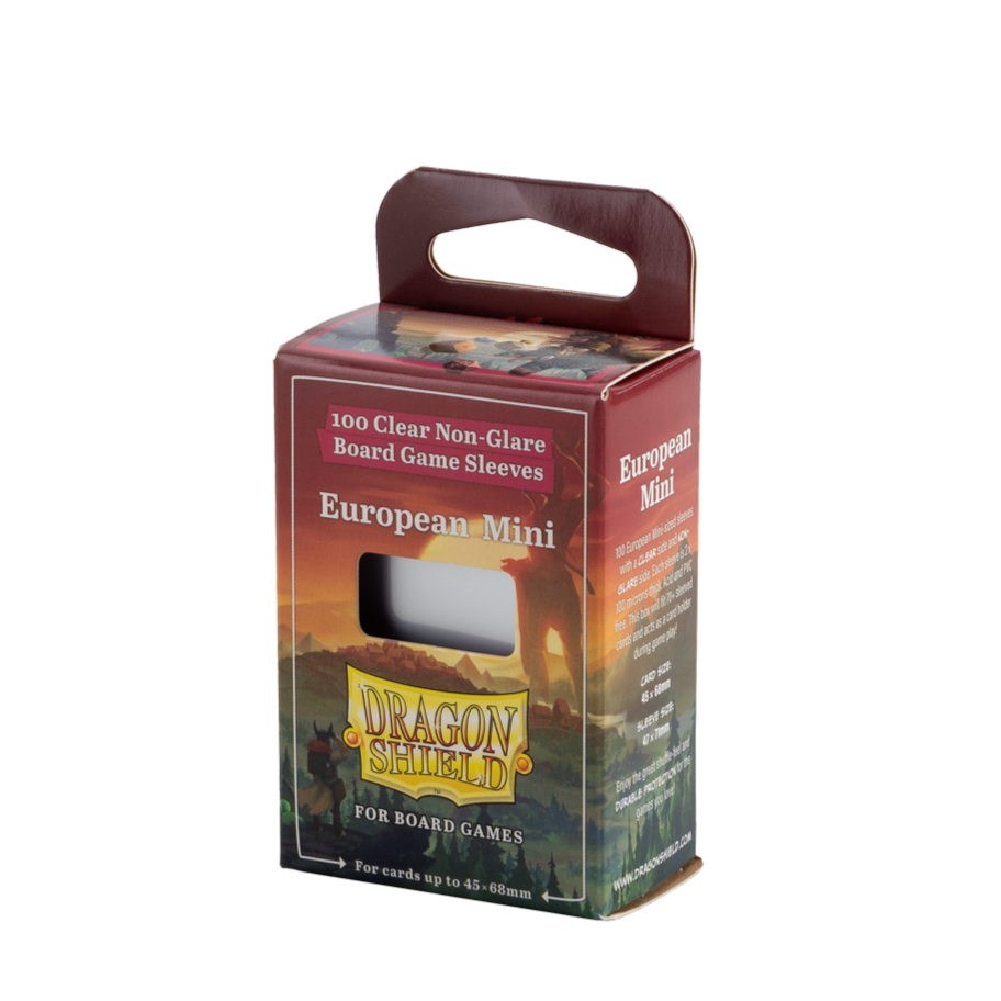 Dragon Shield Board Game Sleeves - European Mini (100 Sleeves)